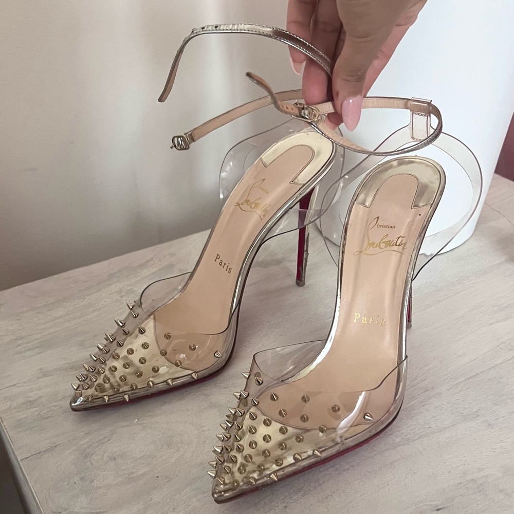 Spikoo Pointed Toe Red Sole Pumps 39